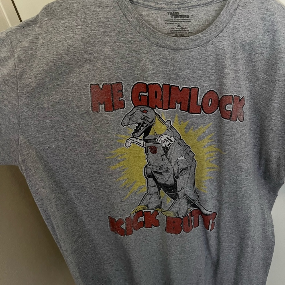 Mens XL Transformers Grimlock tee